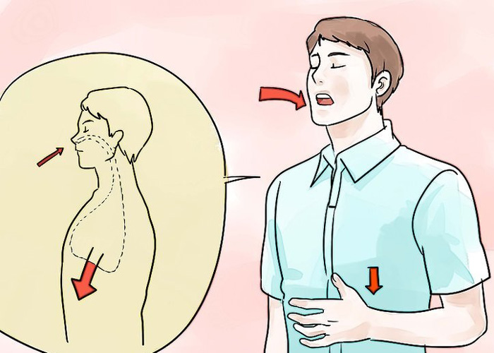 Lấy hơi từ bụng khi hát